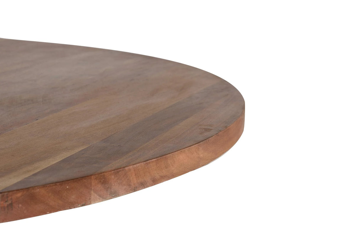 Giner and Colomer - Acacia Wood & Metal Dining Table