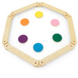 15-Piece Wooden Balance Beam & Step Stones for Coordination Development