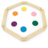 15-Piece Wooden Balance Beam & Step Stones for Coordination Development