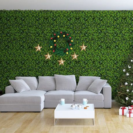 12 Pieces 50 x 50 cm Artificial Grass Wall Panels-Type B