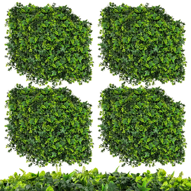 12 Pieces 50 x 50 cm Artificial Grass Wall Panels-Type B