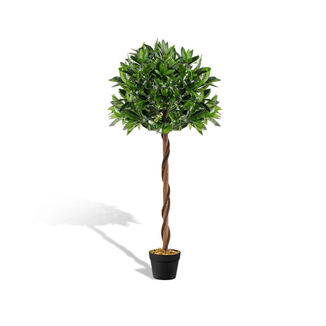 120 CM Tall Artificial Bay Laurel Tree Fake Potted Plant