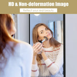 Hanging mirror full length mirror with frame 120 x 37 x 2 cm black