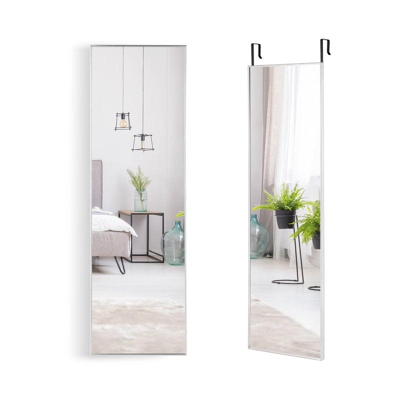 Tall rectangular mirror for hanging 120 x 37 cm