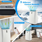 4 in 1 Air Conditioner with Smart APP and Heat Function