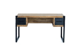 Giner and Colomer - Industrial 4-Drawer Mango Wood & Metal Desk