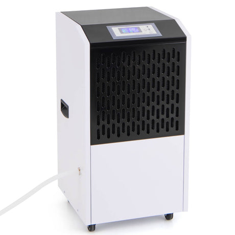 120L Commercial Industrial Dehumidifier for Spaces up to 500m2-White
