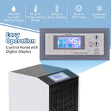 120L Commercial Industrial Dehumidifier for Spaces up to 500m2-White