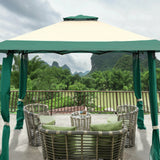 13 Feet x 13 Feet Pop Up Canopy Tent Instant Outdoor Folding Canopy Shelter-Green