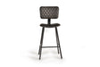 Giner and Colomer - Set Of 2 Leather & Metal Stools