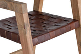 Giner and Colomer  Chair Made Of Mango Wood And Leather