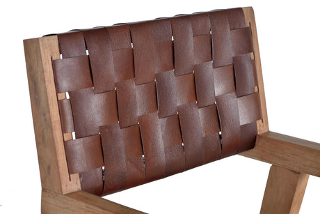 Giner and Colomer – Chair Made Of Mango Wood And Leather