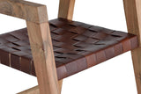 Giner and Colomer – Chair Made Of Mango Wood And Leather