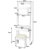 3-in-1 Vanity Set with Flip Top Mirror & Stool for Small Spaces