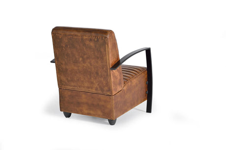 Giner and Colomer - Leather & Metal Armchair