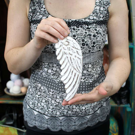 Hand Crafted Small Angel Wing - 18cm