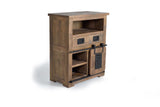 Giner and Colomer - Mango Wood Sideboard/Console With 1 Sliding Door & 2 Drawers