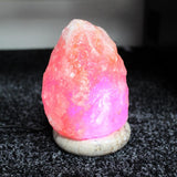 Quality USB Natural Salt Lamp - 11.5 cm Random Colours