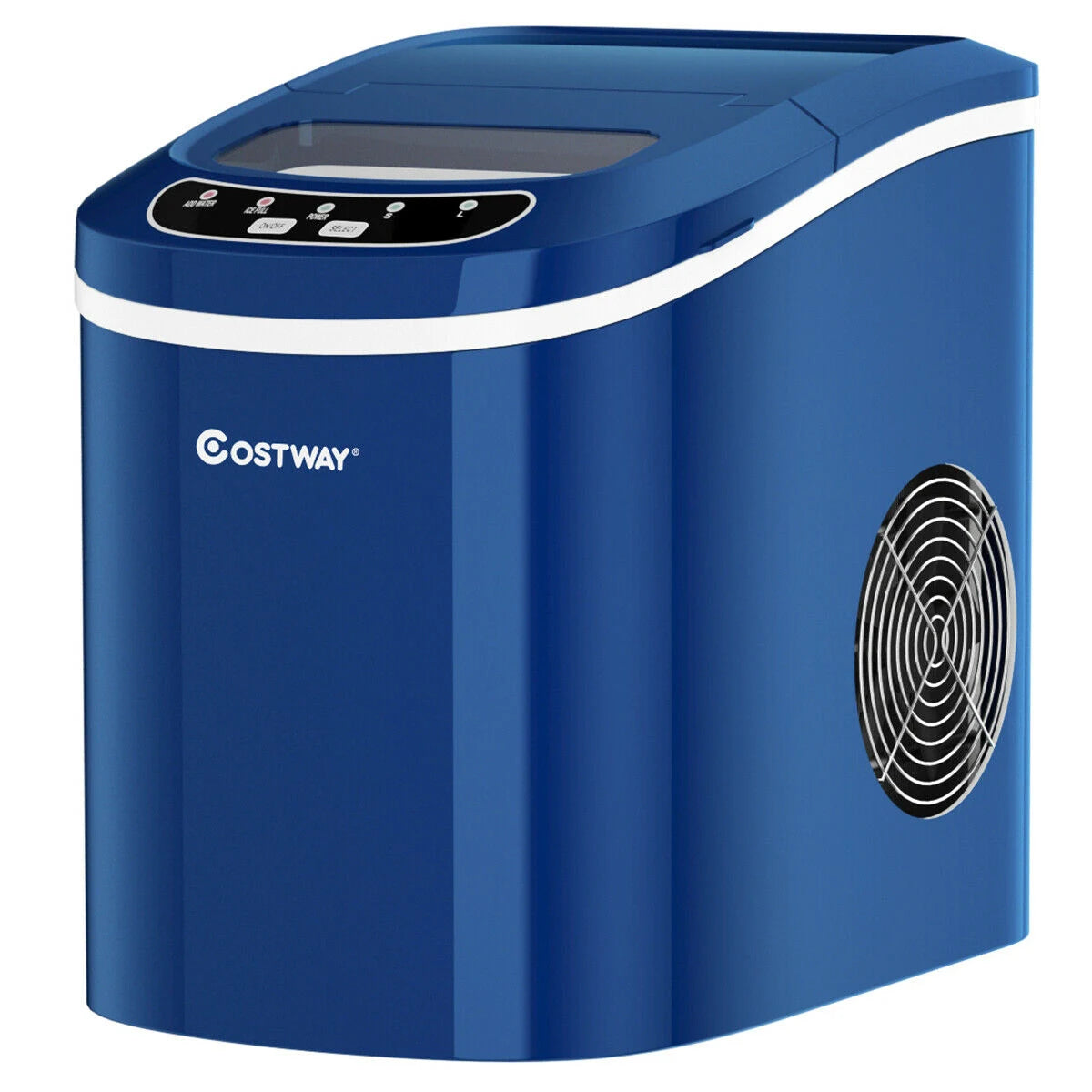 2.2ltr Automatic Electric Ice Cube Maker-Blue
