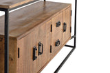 Giner and Colomer - Mango Wood & Metal Sideboard With 3 Doors & 2 Drawers