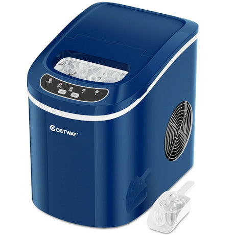 2.2ltr Automatic Electric Ice Cube Maker-Blue