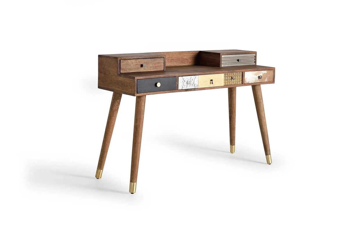 Giner and Colomer - Mango Wood Desk With Drawers