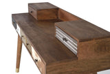 Giner and Colomer - Mango Wood Desk With Drawers
