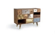 Giner and Colomer - 5-Drawer Mango Wood Chest With 2 Slots