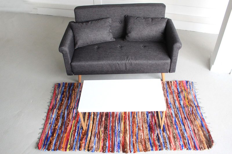 Large Velvet Rug - 105x185cm