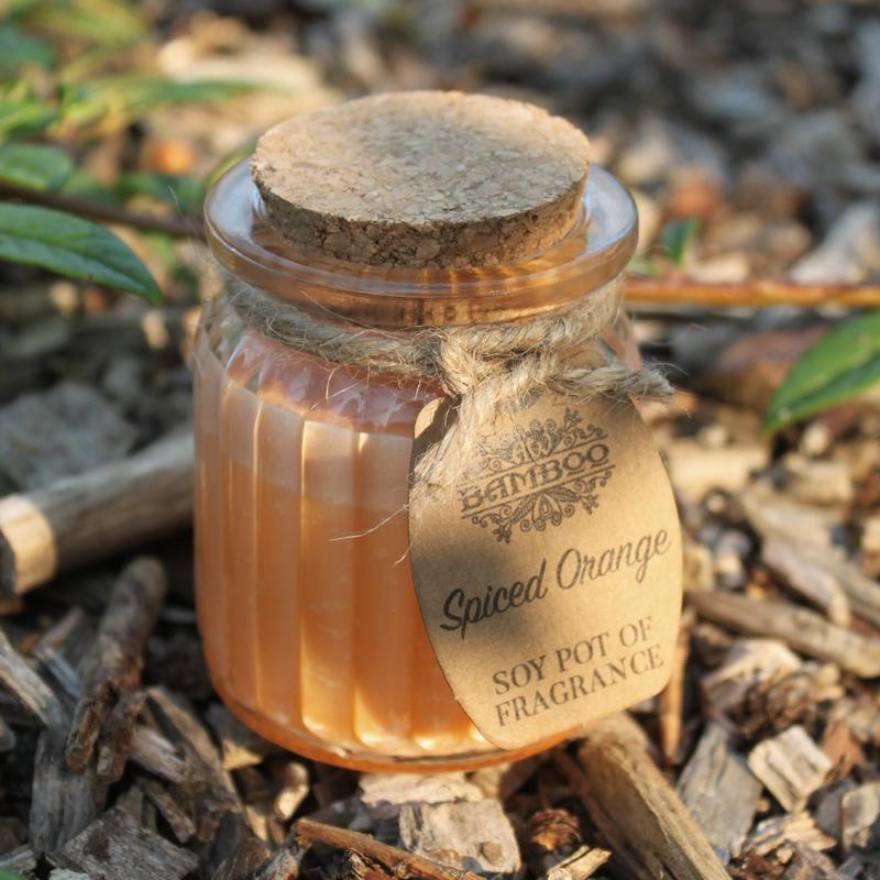 Spiced Orange Soy Pot of Fragrance Candles