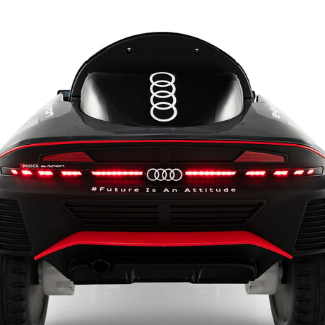 12V Licensed Audi Kids Ride On E-tron Racing Car with Remote Control-Grey