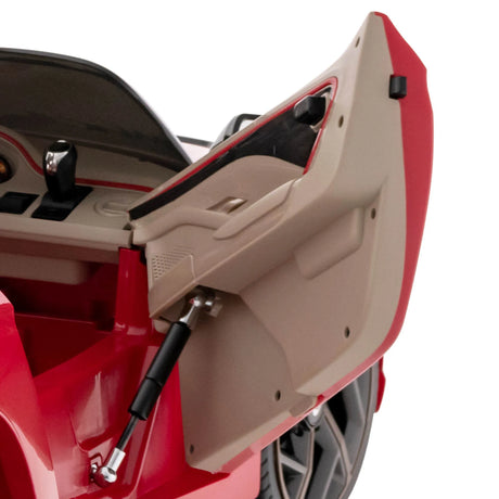 12V Licensed Bentley Bacalar Kids Ride On Car with Scissor Doors and Lights-Red