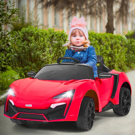 12V Electric Kids Car wth 2.4G Remote Control and Spring Suspension-Red