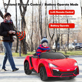12V Electric Kids Car wth 2.4G Remote Control and Spring Suspension-Red