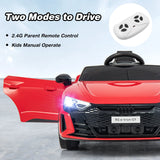 12V Audi Licensed Electric Kids Ride On Car with Remote Control-Red