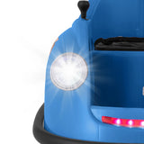12V Kids Ride on Bumper Car with Remote Control and Music-Navy