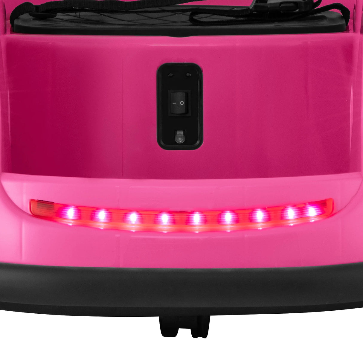 12V Kids Ride on Bumper Car with Remote Control and Music-Pink