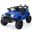 12V Kids Ride on Car with Remote Control and Music-Navy