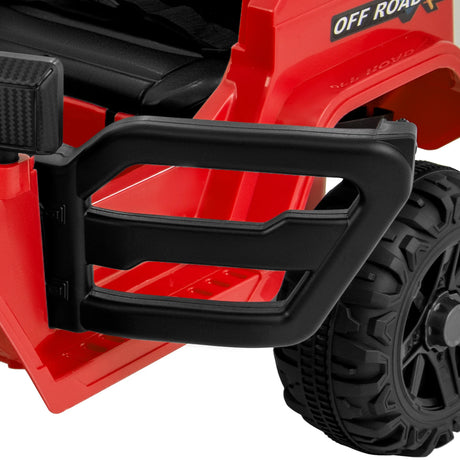 12V Kids Ride on Truck with Remote Control and 3 Speeds-Red