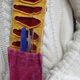 Ethnic Sling Bag - Teal / Om
