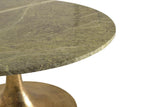 Giner and Colomer - Coffee Table With Marble Top & Metal Base