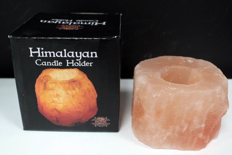 Quality Natural Salt Candle Holder