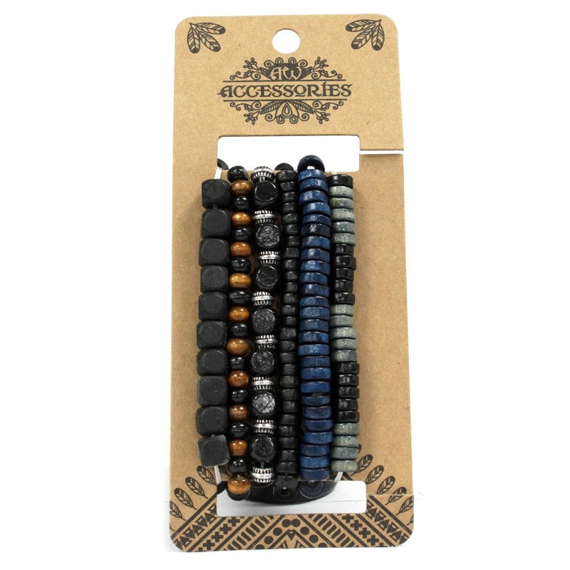 Mens Bracelet Sets - Moody & Blue (asst)