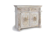 Giner and Colomer - Mango Wood Sideboard With 2 Doors & 2 Drawers, Hand-Carved