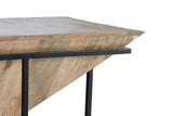 Giner and Colomer - Mango Wood Coffee Table With Metal Base
