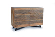 Giner and Colomer - 6-Drawer Acacia Wood Chest With Metal Legs