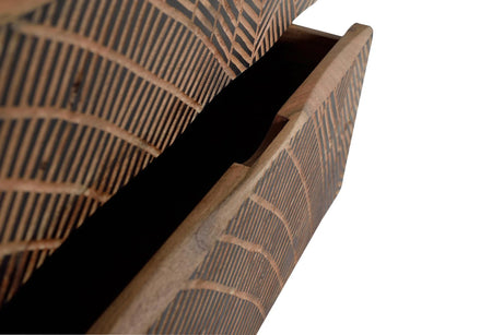 Giner and Colomer - 6-Drawer Acacia Wood Chest With Metal Legs