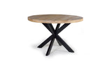 Giner and Colomer - Mango Wood Dining Table With Metal Legs