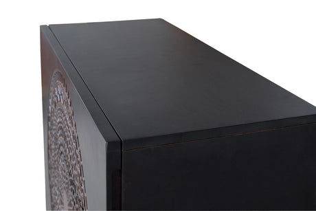 Giner and Colomer - 3-Drawer Mango Wood Chest With Metal Base