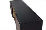 Giner and Colomer - 2-Door Mango Wood TV Cabinet With Metal Base